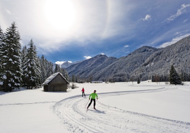     Beh na lyžiach v Bodentali 